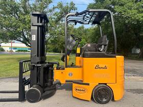 B40ac 2014 Bendi Landoll 4000lb Capacity 48 Volt Electric Articulating Forklift