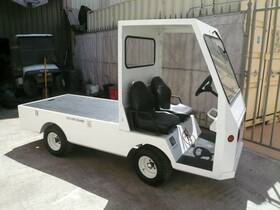 B5-440-48 Taylor Dunn Bigfoot Enclosed Cab Electric Utility Carrier