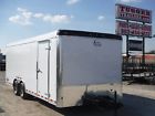 Bac-85202 Cargo Craft Enclosed Construction Motorcycle Utv Atv Trailer Texas Ok