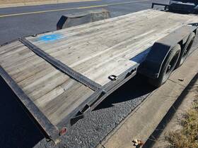Bcr2025 20ft Flatbed Trailer Car Hauler 10k Axles 2023 Texas Pavillion Txp