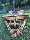 Db18 Belshe Heavy Duty Equipment Flatbed Trailer Box On Front Rams