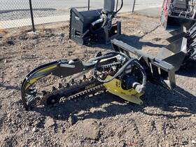 Bft-000018 2022 Digga Skid Steer Hydraulic Trencher Chain Attachment Bidadoo