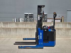 Bgs30-157 2021 Blue Giant Electric Walkie Stacker Cushion Narrow Aisle Forklift
