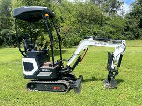 Bh14g Used 2024 Groundhog Pro Mini Excavator With Hydraulic Thumb