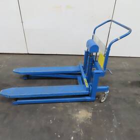 Lv10w Bishamon 1000lbs. Skid Lift Foot Powered Pallet Jack Truck 30 Inch