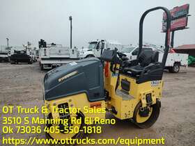 Bw90ad-5 Bomag 2018 Bw90ad Bw90 Roller Packer Compactor Double Drum 535hrs 20hp Used