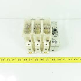 Bussmann Rdf30j-3 30a 3-pole Fusible Safety Disconnect Switch 600vac 250vdc