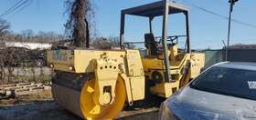 Bw161 2002 Bomag Tandem Smooth Double Drum Roller Compactor Vibratory 1166 Hrs