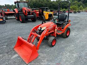 Bx2380rv 2019 Kubota 4wd Utility Tractor Loader Q/c Bucket Ag Farm Pto Bidadoo