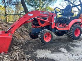 Bx23slb-r 2021 Kubota Backhoe La340 Loader Compact Tractor 647 Hrs 4wd