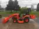 Bx2660 Kubota 2011 4x4 Tractor With 54 Fine Cut Mower Loader Only 645 Hr