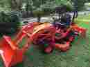Bx2670 Kubota 2015 4x4 Hydro Compact Tractor W Loader Only 38 Hrs 60 Mower