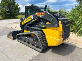 C337 2022 New Holland Track Skid Steer Loader 74hp 277hrs High-flow Cab