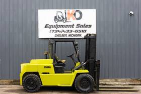 C500y110d Clark 8000 Lb 2 Stage Pneumatic Tire Lpg Forklift 2-stage Mast With Forks