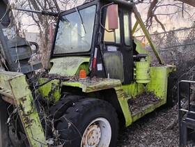 C500y350 35 000 Lb Capacity Forklift 17 Ton Monster Diesel Pneumatic Clark C500