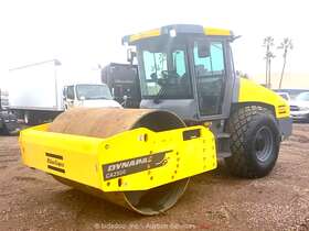 Ca2500d 2016 Dynapac Smooth Single Drum Vibratory Ride On Roller Cab Bidadoo