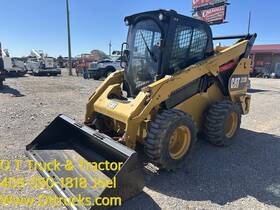 272d-xps Cat 2015 Caterpillar 272d Xps Cab A/c Rubber Tire Skid Steer Loader Highflow