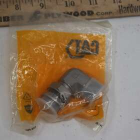 574-7901 Cat St-e Adapter With O-ring Plated Steel