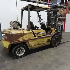 Gp50 Caterpillar 11 000lb Forklift 2 Stage Lpg Gas 120 Inch Lift 65 X 6 Forks