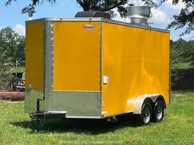 Ccl714ta 2024 Cynergy Cargo Llc Advanced 14 T/a Concessions Trailer A/c Bidadoo