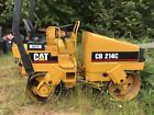 Cd214c Caterpillar Double Drum Asphalt Roller