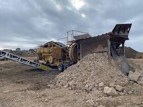 342963 Cedarapids Rc54 1978 Jaw/roll Crusher Stock Number