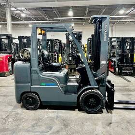 Cf80lp 2018 Unicarriers 8000lb Used Forklift Triple Mast Sideshift 1507 Hours