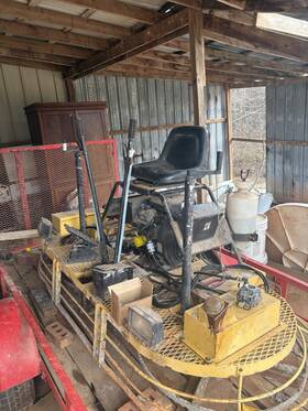 Ch25 Wacker Neuson Concrete Trowel Commercial 25 Hp