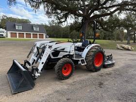 Ck4045 2022 Bobcat Farm Tractor - 4x4 296 Hours Bush Hog And Loader Included