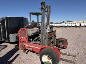 Cl20080la47 2005 Moffett M5500p Double Reach Truck Mounted Forklift