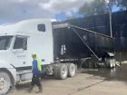 Clement Cubic Yard Rear Dump Trailer Monstar By Electric Tarp