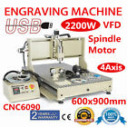 Cnc6090gz Usb 4axis 2.2kw Vfd