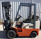 Cpj02a25v Nissan Model 2003 5000lbs Capacity Great Lpg Cushion Tire Forklift