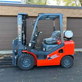 Cpqyd25-m1h 2023 Heli Propane Lp And Gas Dual Fuel 5 000 Lb Pneumatic Forklift
