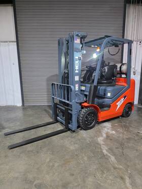 Cpyd25c-ku1h Low Hour 2019 Heli 5k Lp Forklift With 3 Stage Mast Side Shift And New Tires
