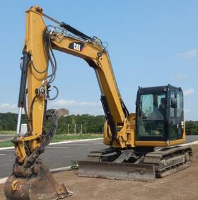 308e2 Crh2r 2018 Cat Mini Excavator Low Hours