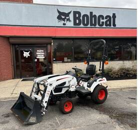 Ct1021 Bobcat Diesel Tractor With Front Loader And Factory Warranty Turf Tires
