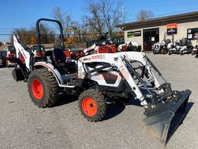 Ct2025mst 2022 Bobcat Ct2025 Tractor With Loader And Backhoe 48 Hours 4wd 24.5 Hp Diesel