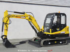 Ct45-8b Carter Mini Excavator Rubber Tracks Cab Heat Aux Hyd Blade