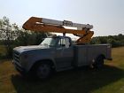 D500 Dodge Bucket Truck Great Working Condition