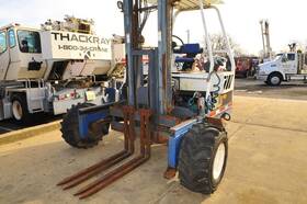 D50qbf0dssedpaax Princeton D50 Used 2400 Lb Diesel Piggyback Truck Mounted Forklift