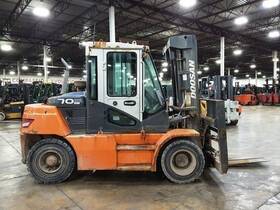 D70s-7 2018 Doosan 15 000 Lb. Capacity Diesel Forklift