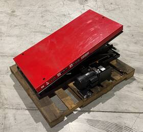 35kt68 Dayton Scissor Lift Table 39 Inch Max 8 Min Missing Controls