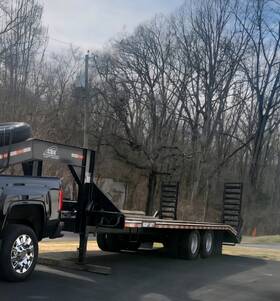 210gn35 Delta 10 Ton Dual Tandem Gooseneck Dovetail