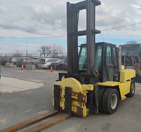 Dhp70 1997 Clark 15 500 Lb. Outdoor Diesel Forklift 360 Degree Rotator Full Cabin