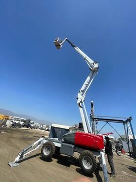 343044 Dino 92rxte 2022 Boom Lift With Outriggers 30 Working Hrs 4wd Stock#343044