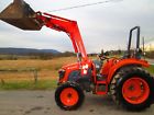 Dk55 Kioti Loader Tractor Diesel Used Utility Good Ag Tires Pt