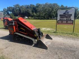 Sk800 Dk800 Ditch Witch Stand On Skid Steer - Low Hours