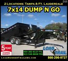 Dng-dg83-16tt7-frame Load Trail 7x14 Dump