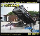 Dng83-14t7-frame Load Trail 7x14 Dump